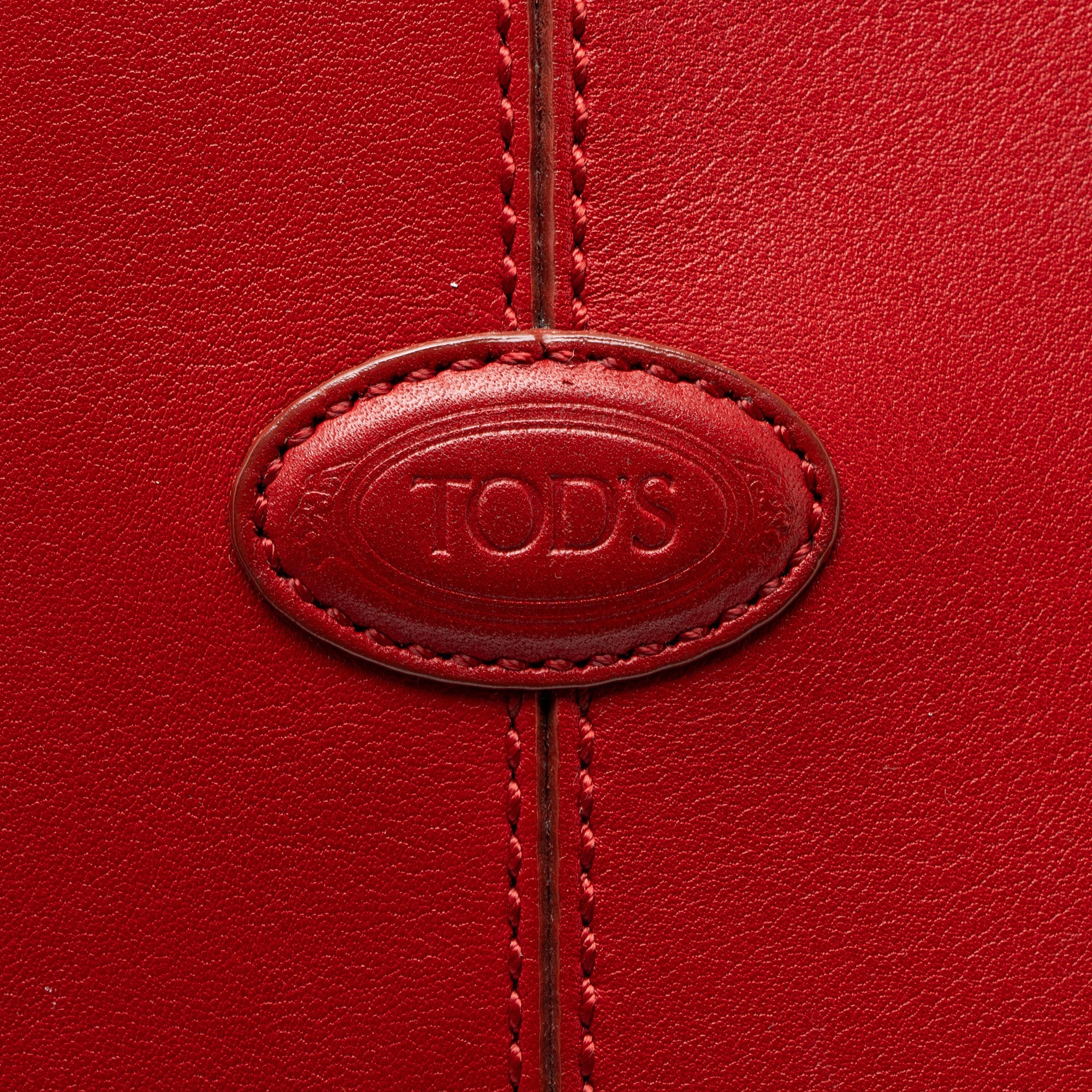 Tod's Smooth Leather D-Styling Small Tote