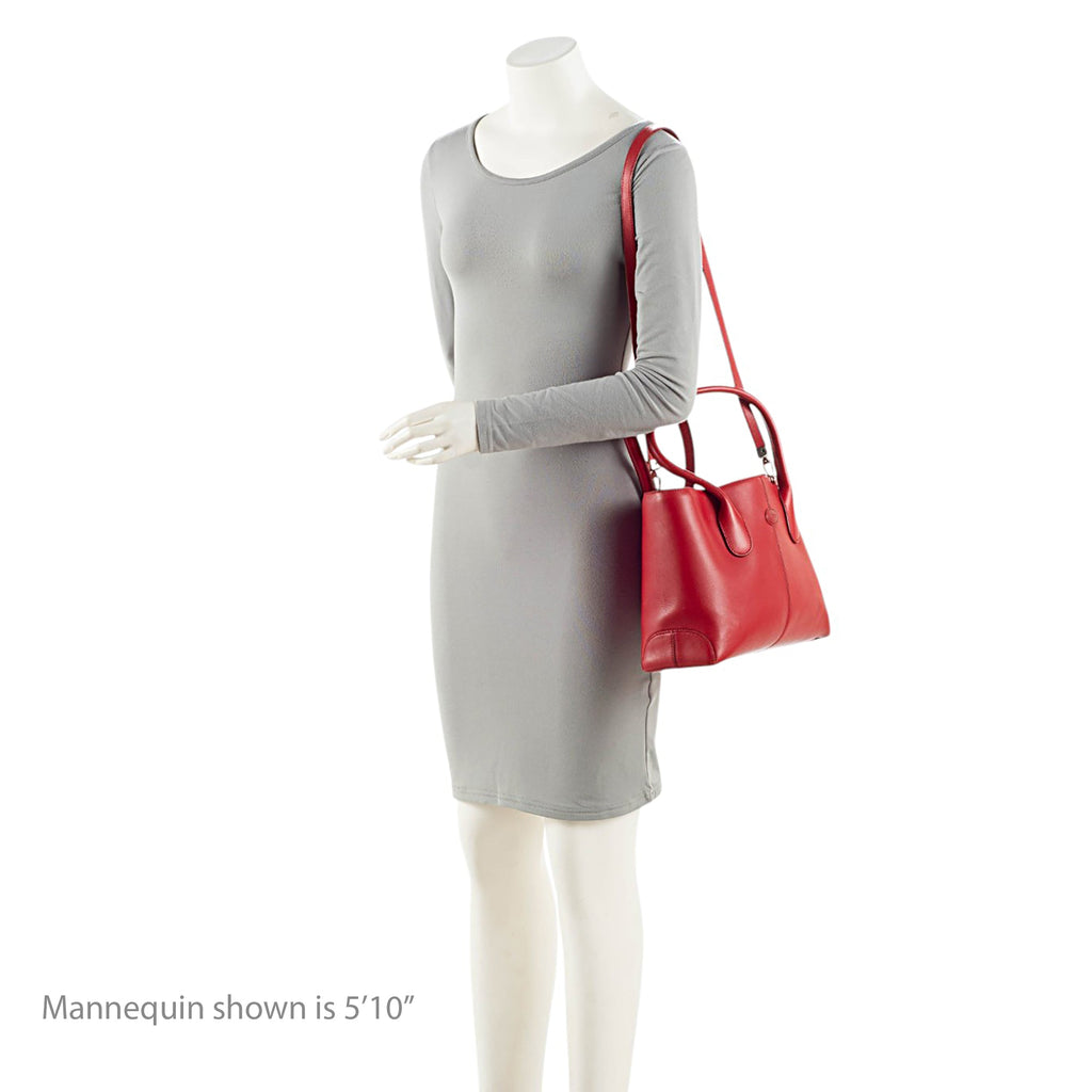 Tod's Smooth Leather D-Styling Small Tote