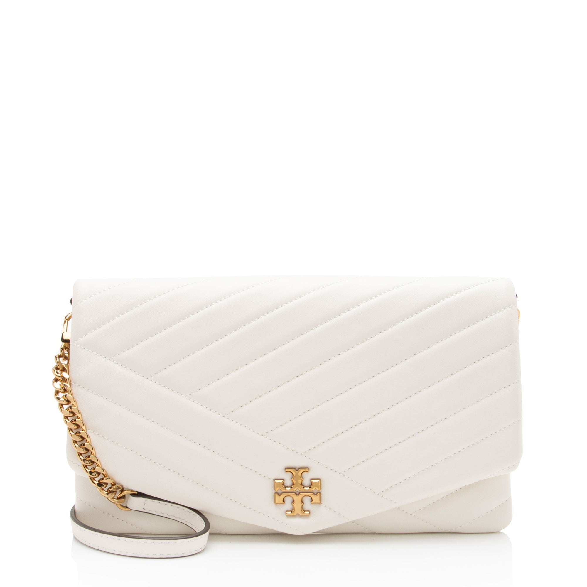Tory Burch Chevron Leather Kira Clutch