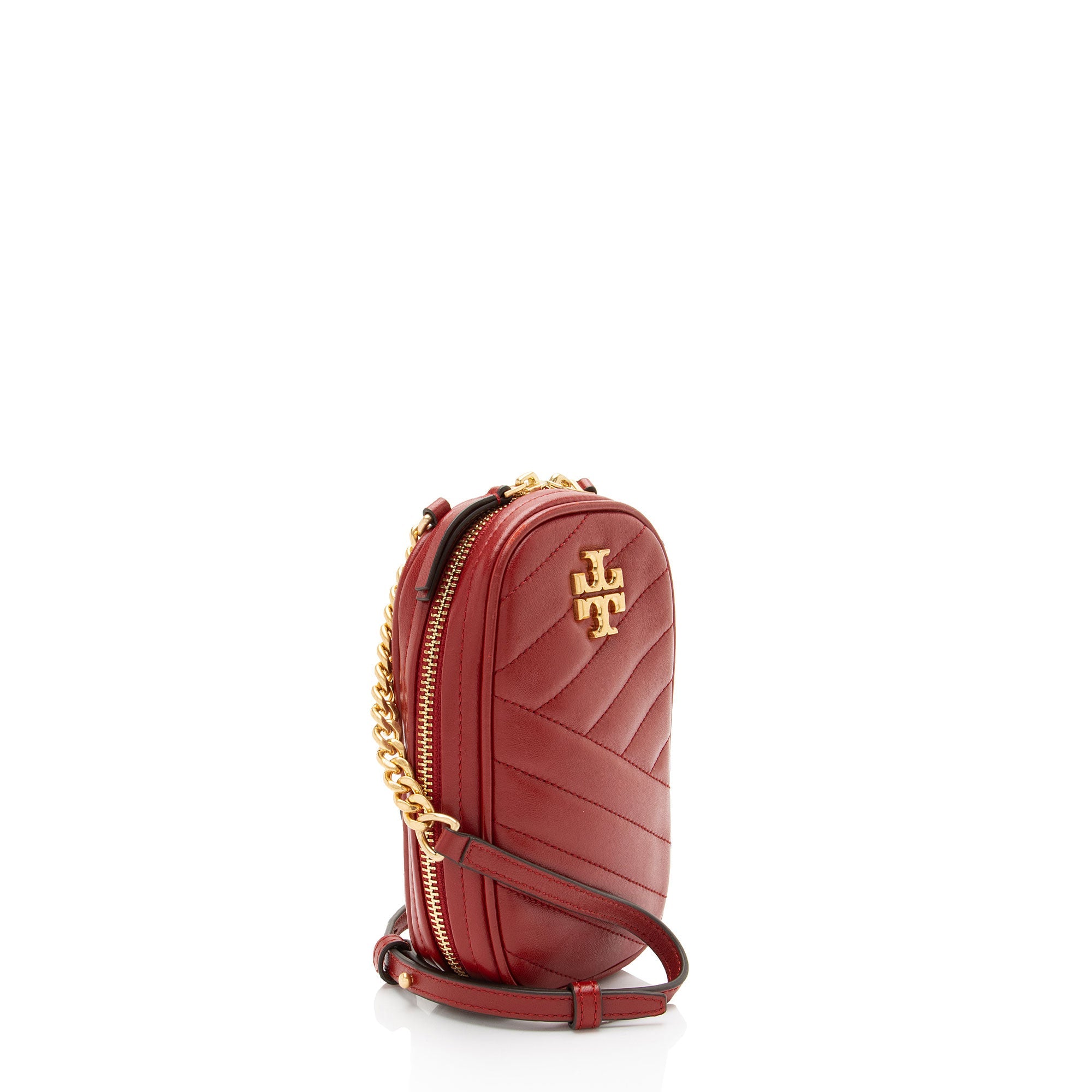 Tory Burch Chevron Leather Kira Mini Crossbody