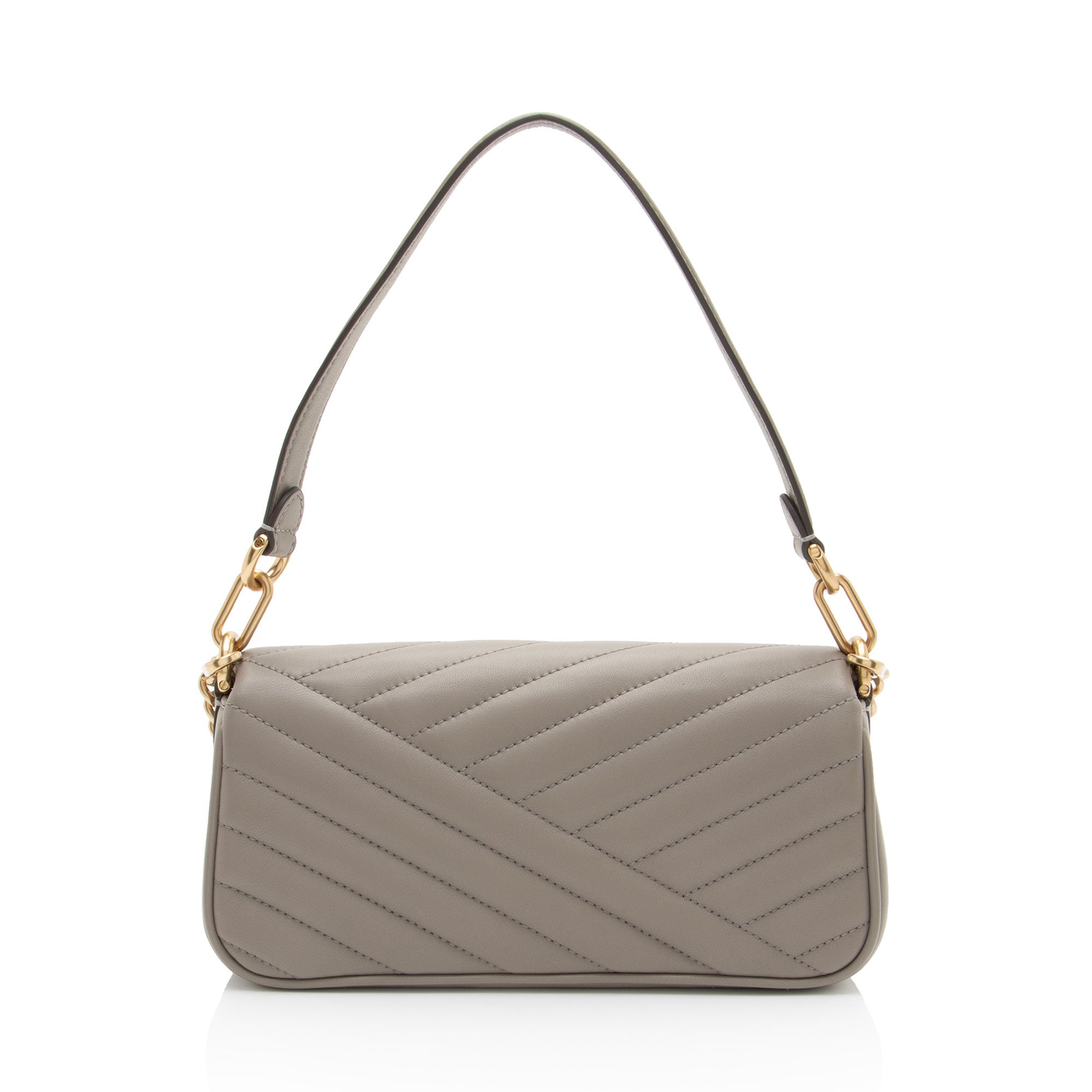 Tory Burch Chevron Leather Kira Small Flap Bag