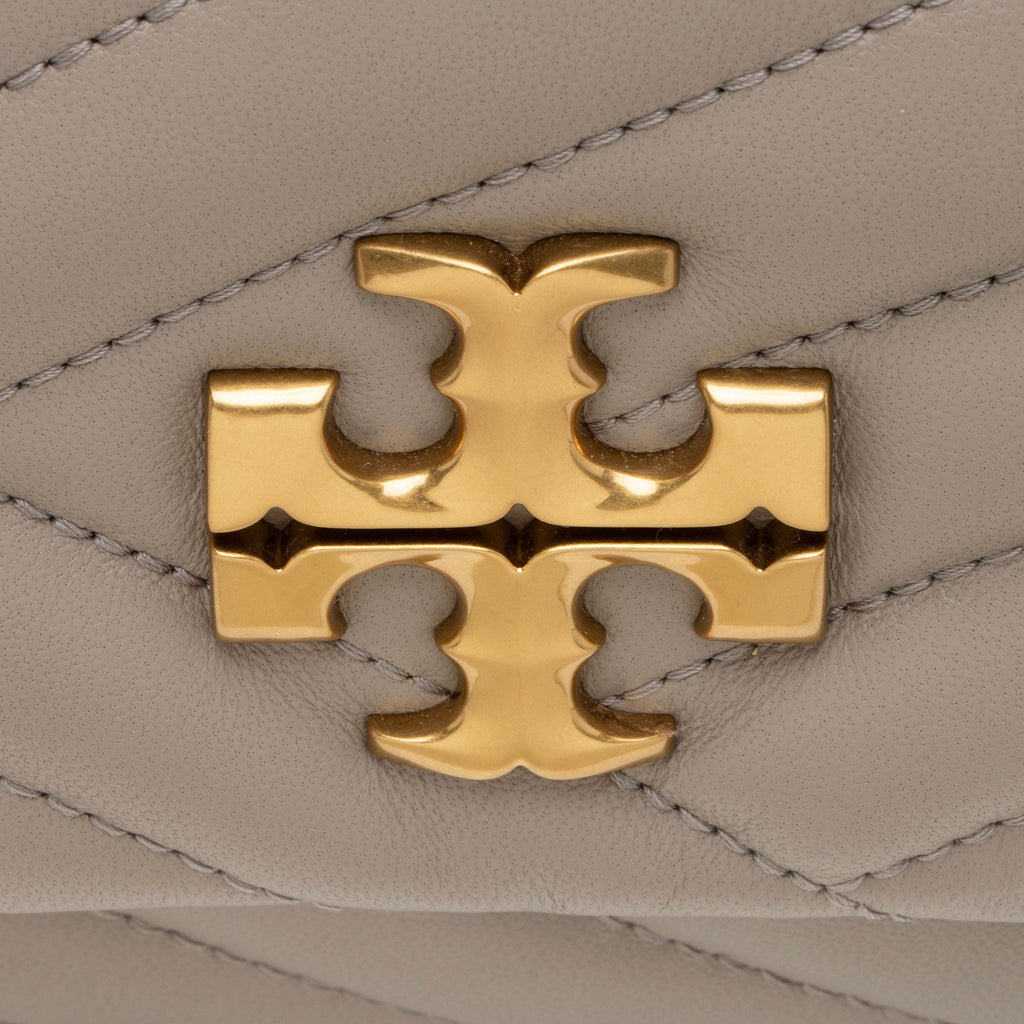 Tory Burch Chevron Leather Kira Small Flap Bag