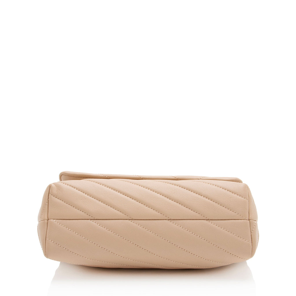 Tory Burch Chevron Leather Kira Small Shoulder Bag