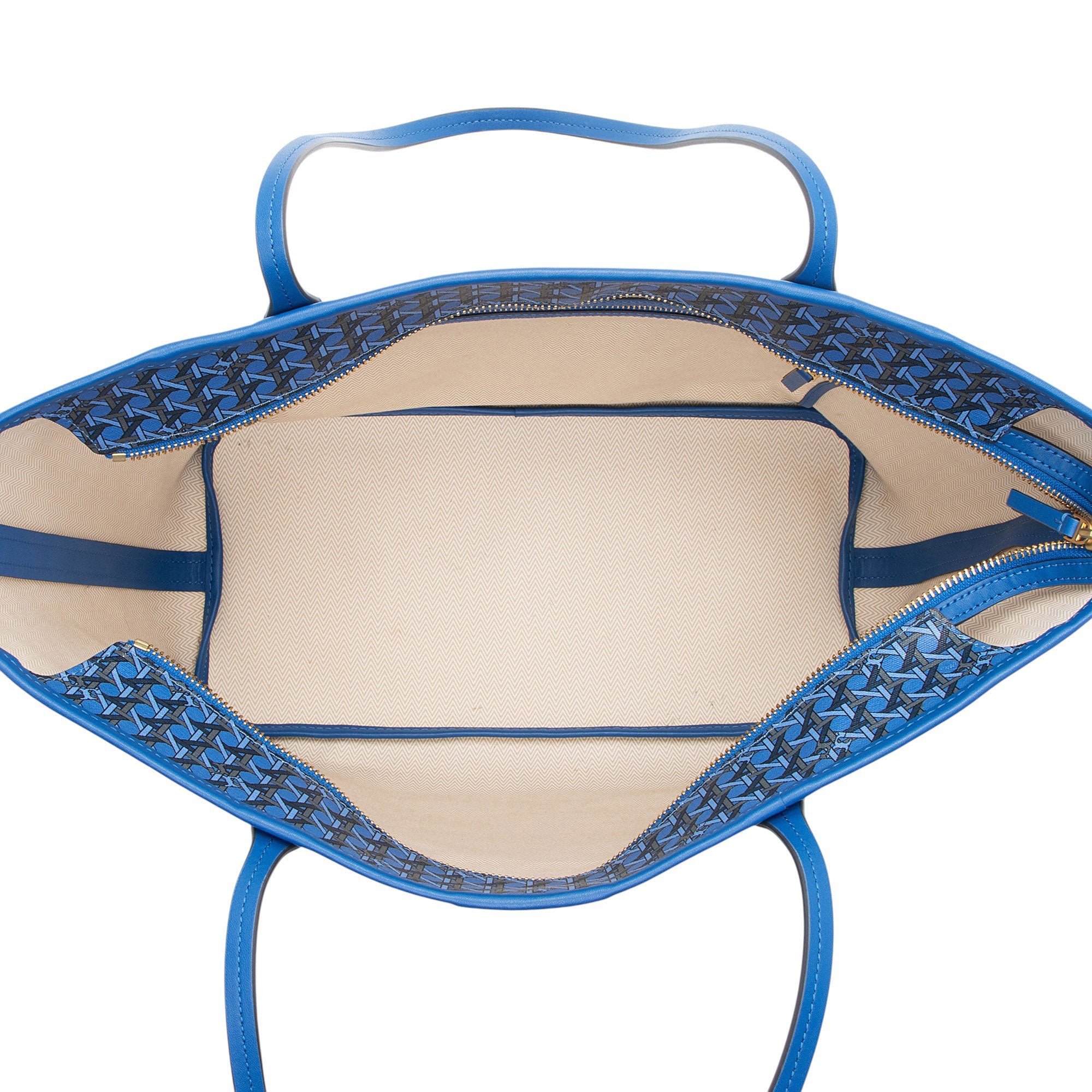 Tory Burch Coated Canvas Ever Ready Zip Top Tote
