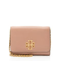 Tory Burch Leather Britten Combo Crossbody