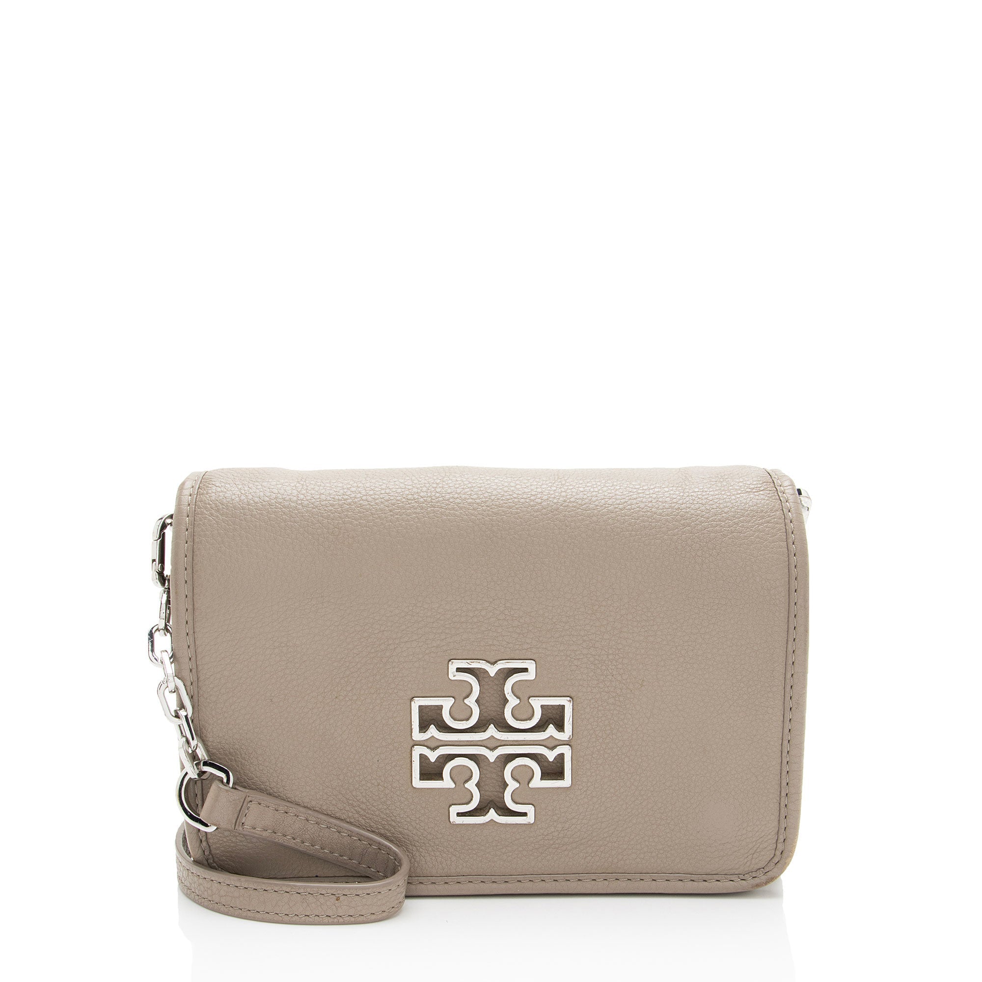 Tory Burch Leather Britten Combo Crossbody