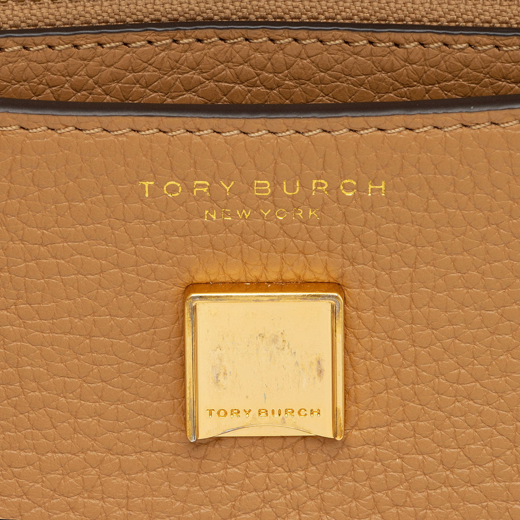 Tory Burch Leather Britten Wallet on Chain