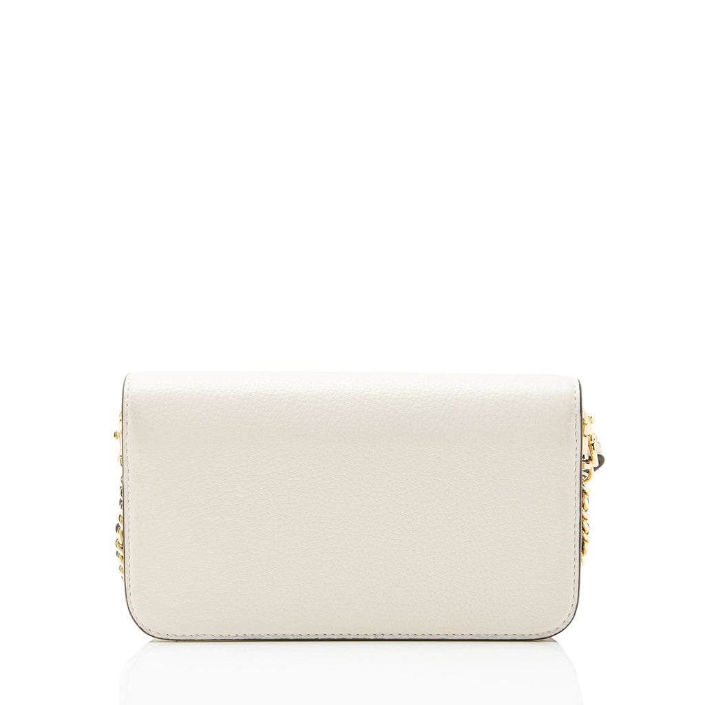 Tory Burch Leather Britten Wallet on Chain