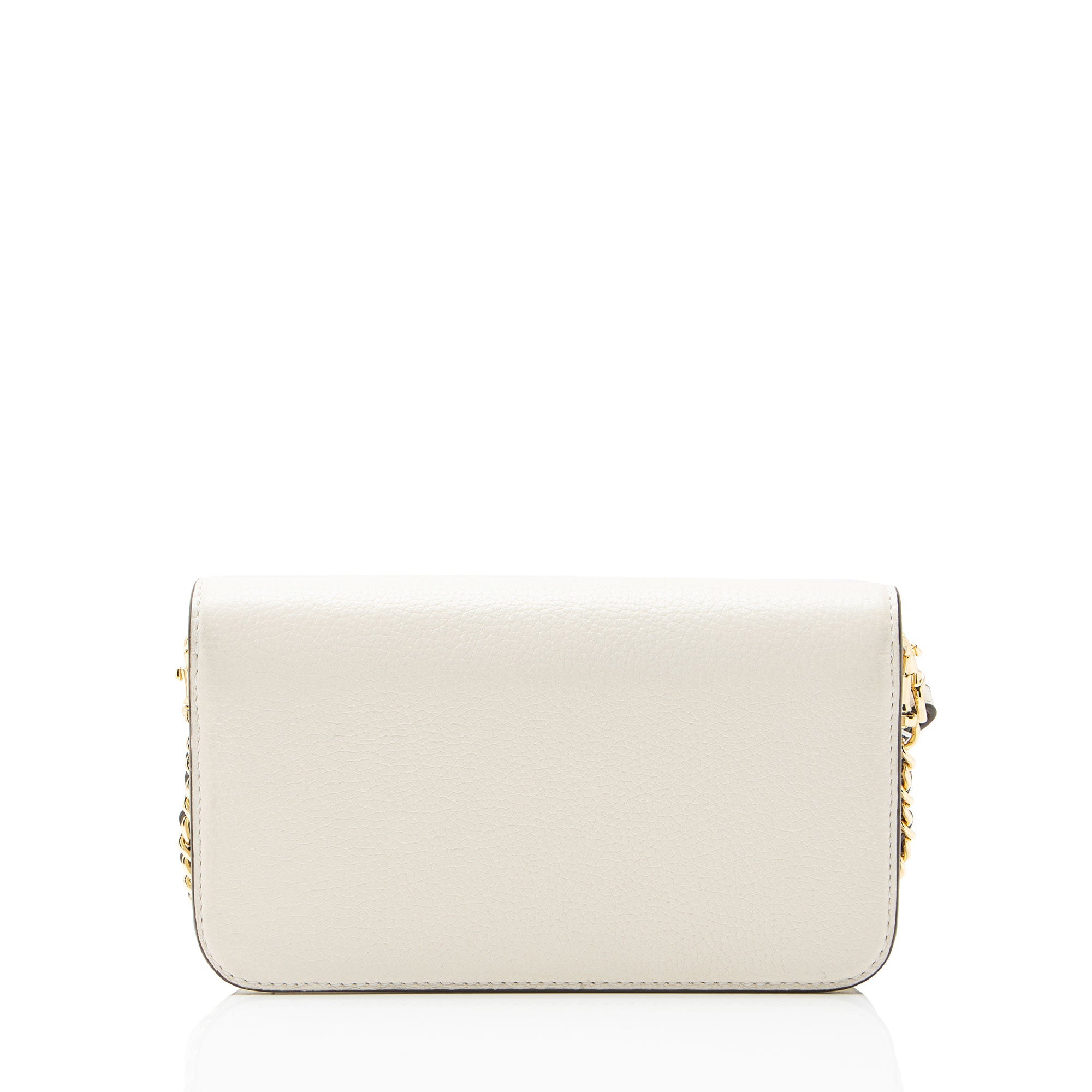 Tory Burch Leather Britten Wallet on Chain