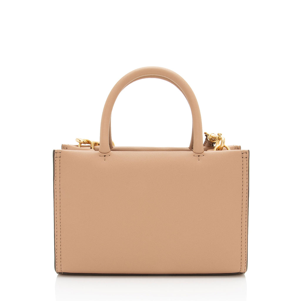 Tory Burch Leather Ella Bio Mini Tote