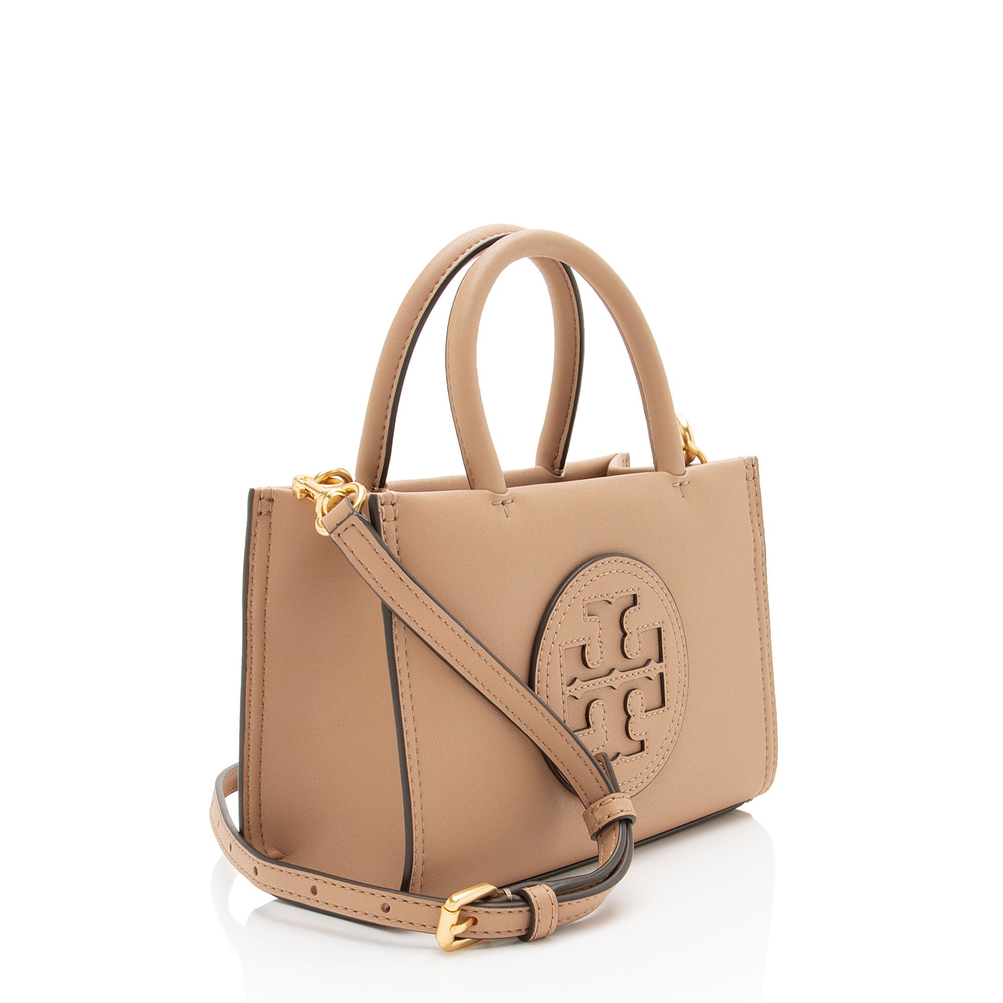 Tory Burch Leather Ella Bio Mini Tote