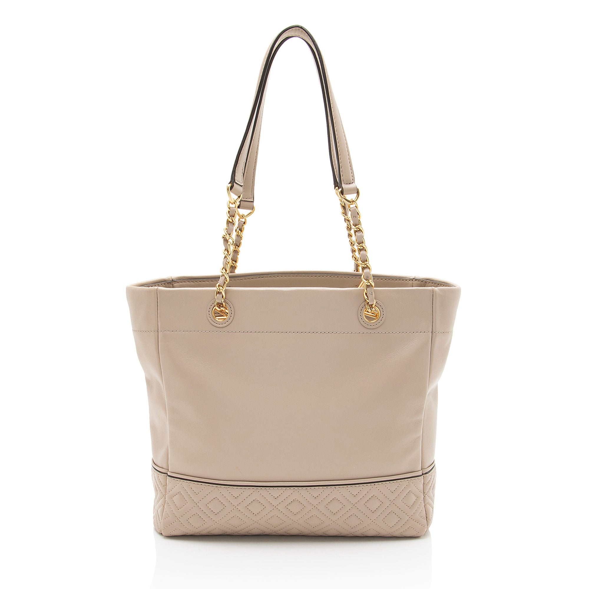 Tory Burch Leather Fleming Chain Tote