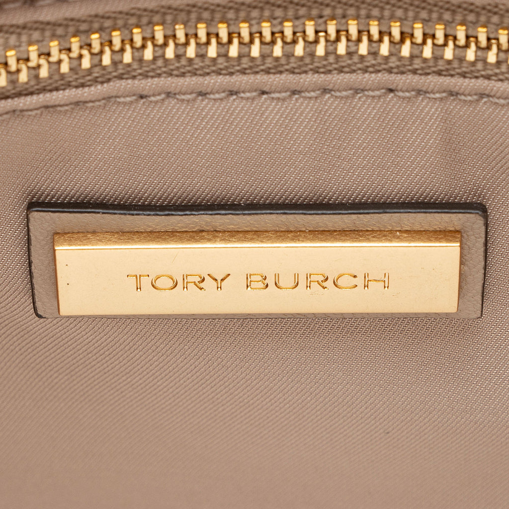 Tory Burch Leather Fleming Chain Tote