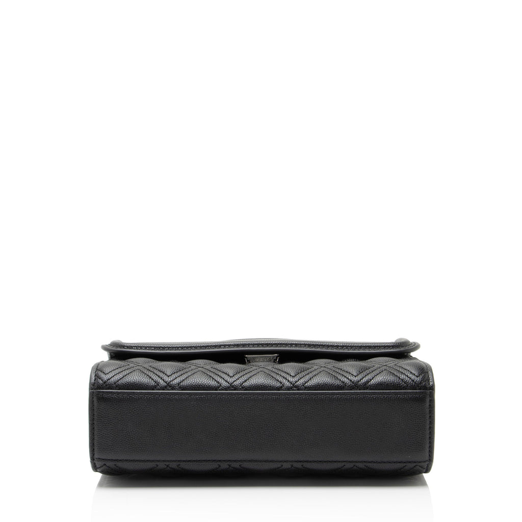 Tory Burch Leather Fleming Small Shoulder Bag