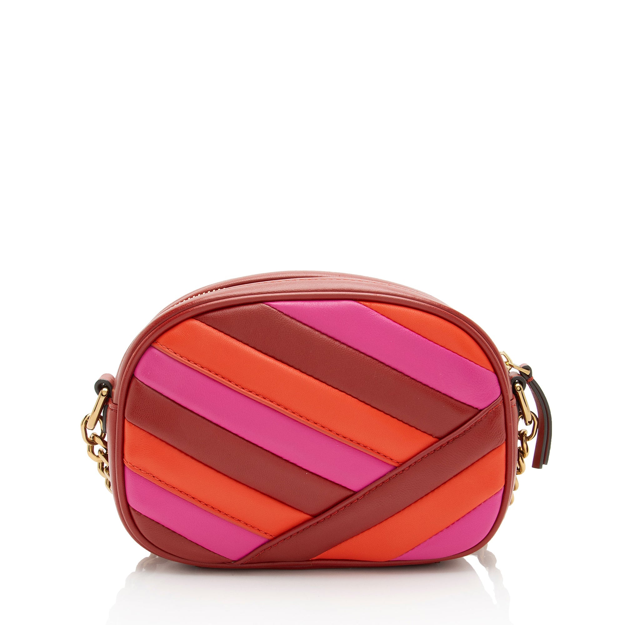 Tory Burch Leather Kira Colorblock Small Camera Bag