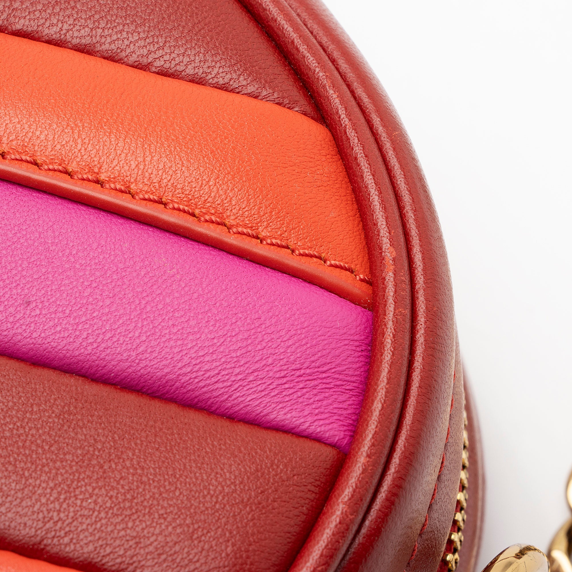 Tory Burch Leather Kira Colorblock Small Camera Bag