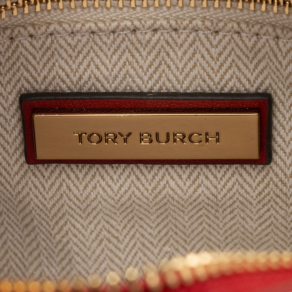 Tory Burch Leather Kira Colorblock Small Camera Bag