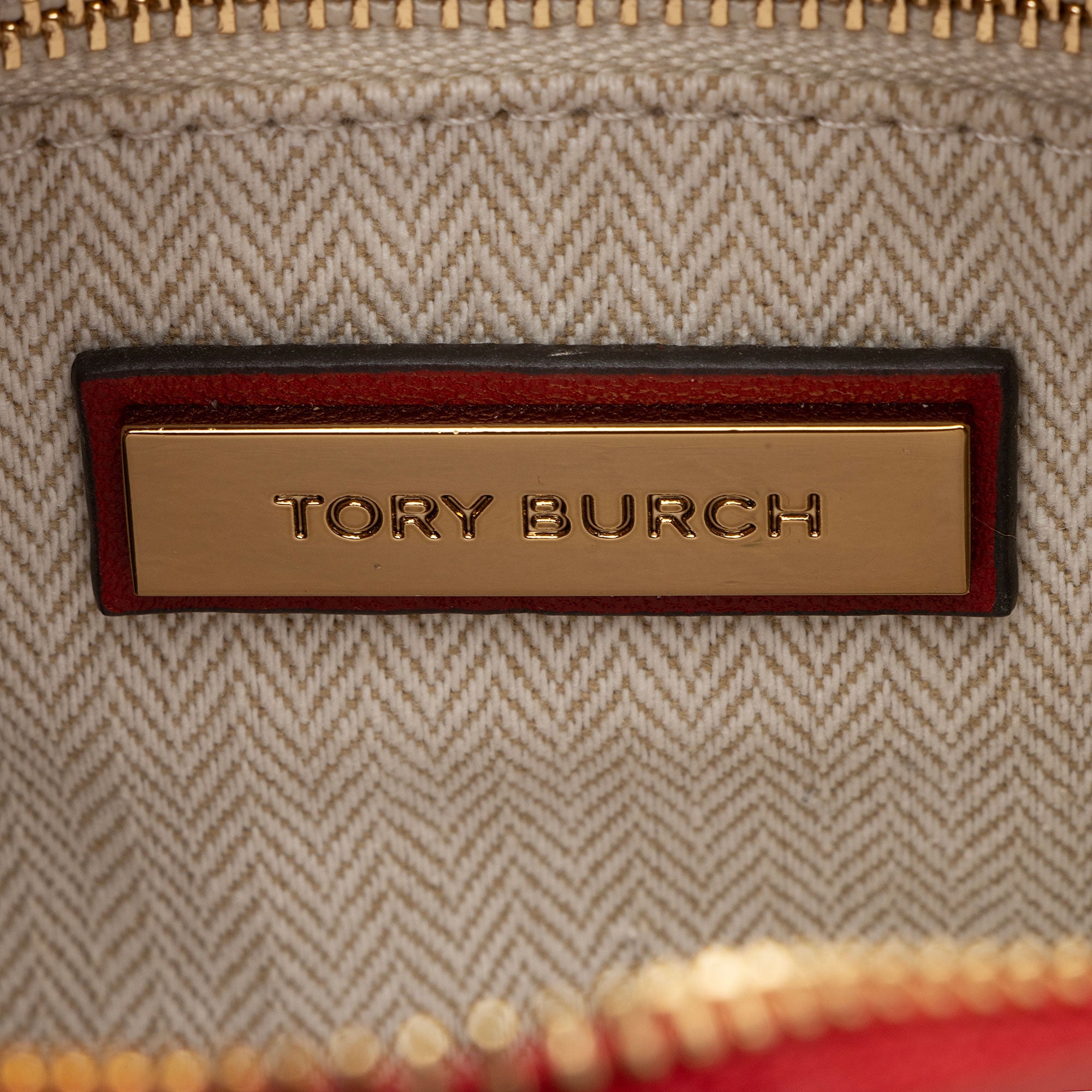 Tory Burch Leather Kira Colorblock Small Camera Bag
