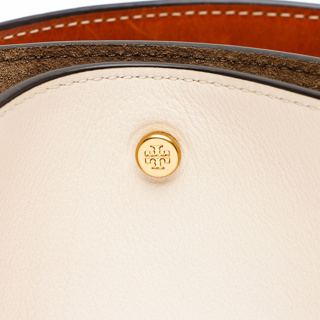 Tory Burch Leather Lee Radziwill Double Satchel