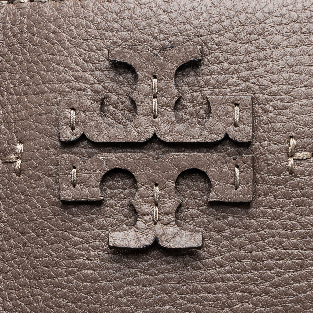 Tory Burch Leather McGraw Triple Compartment Tote
