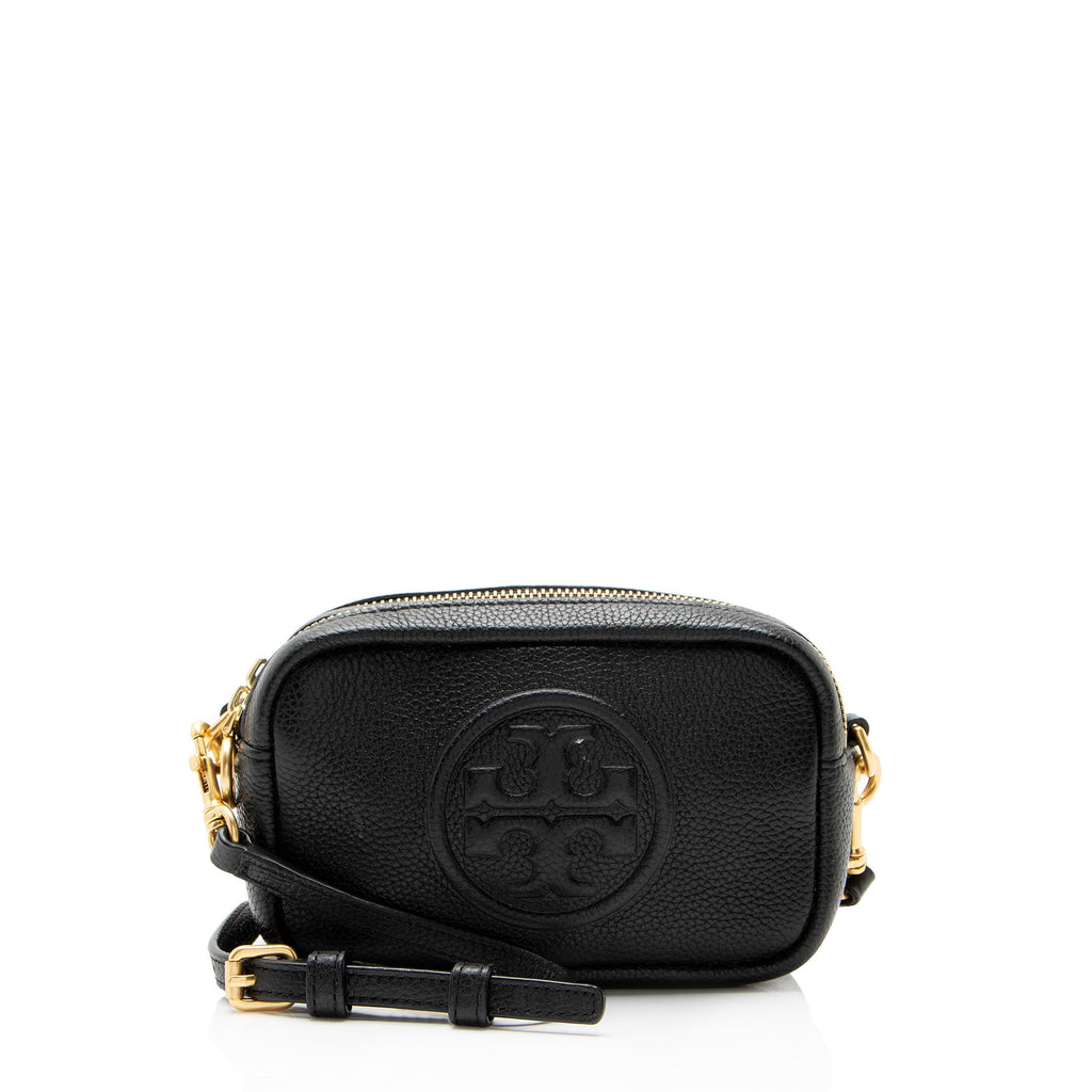 Tory Burch Leather Perry Bombe Mini Bag