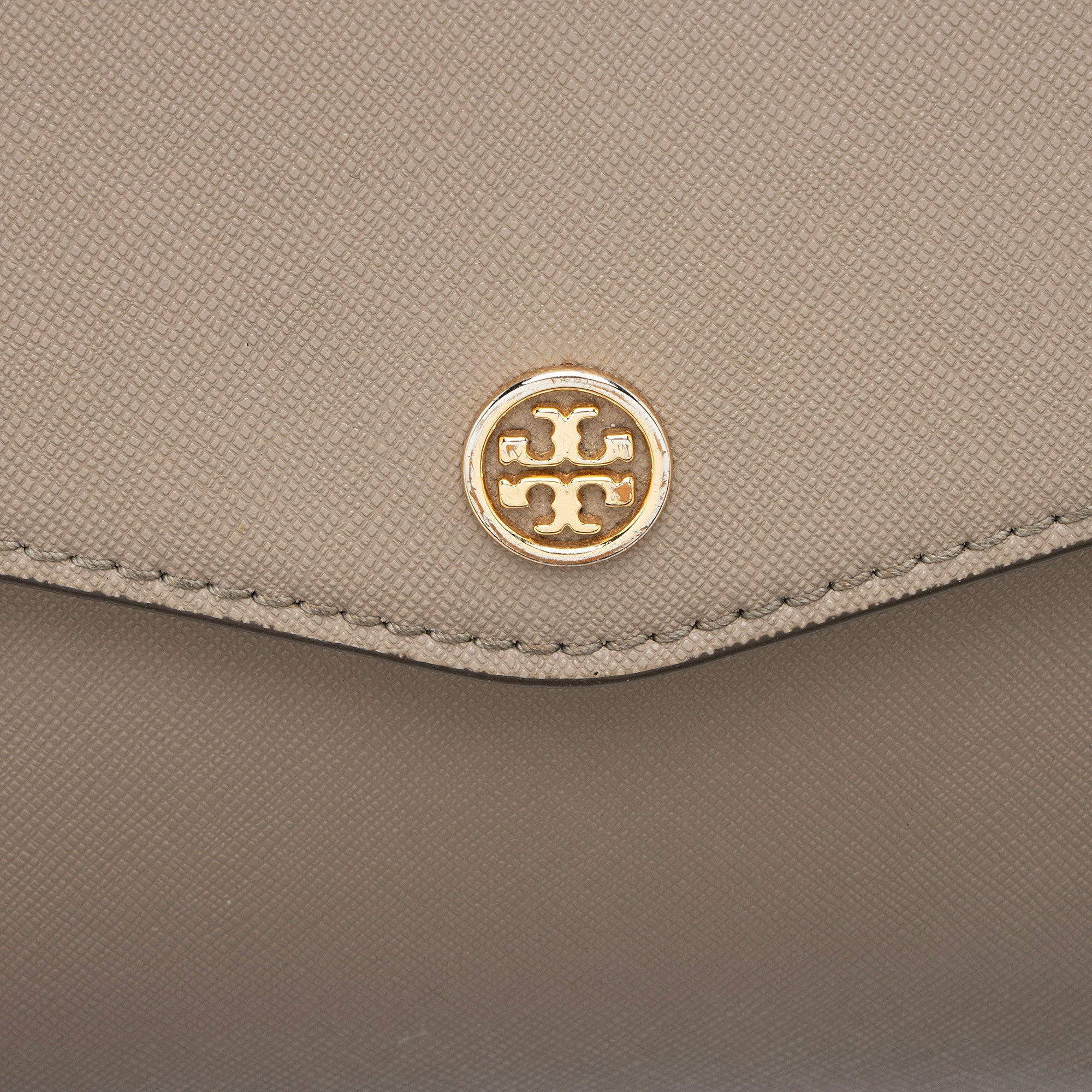 Tory Burch Leather Robinson Small Top Handle