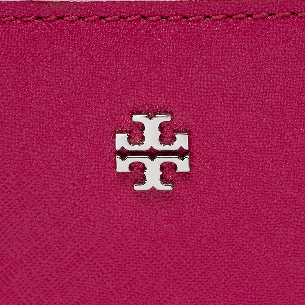 Tory Burch Leather Robinson Tote (SHF-14950)