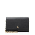 Tory Burch Leather Robinson Wallet on Chain