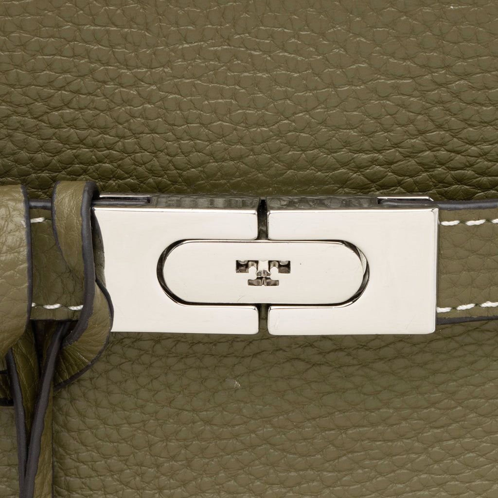 Tory Burch Leather Suede Lee Radziwill Petite Bucket Bag