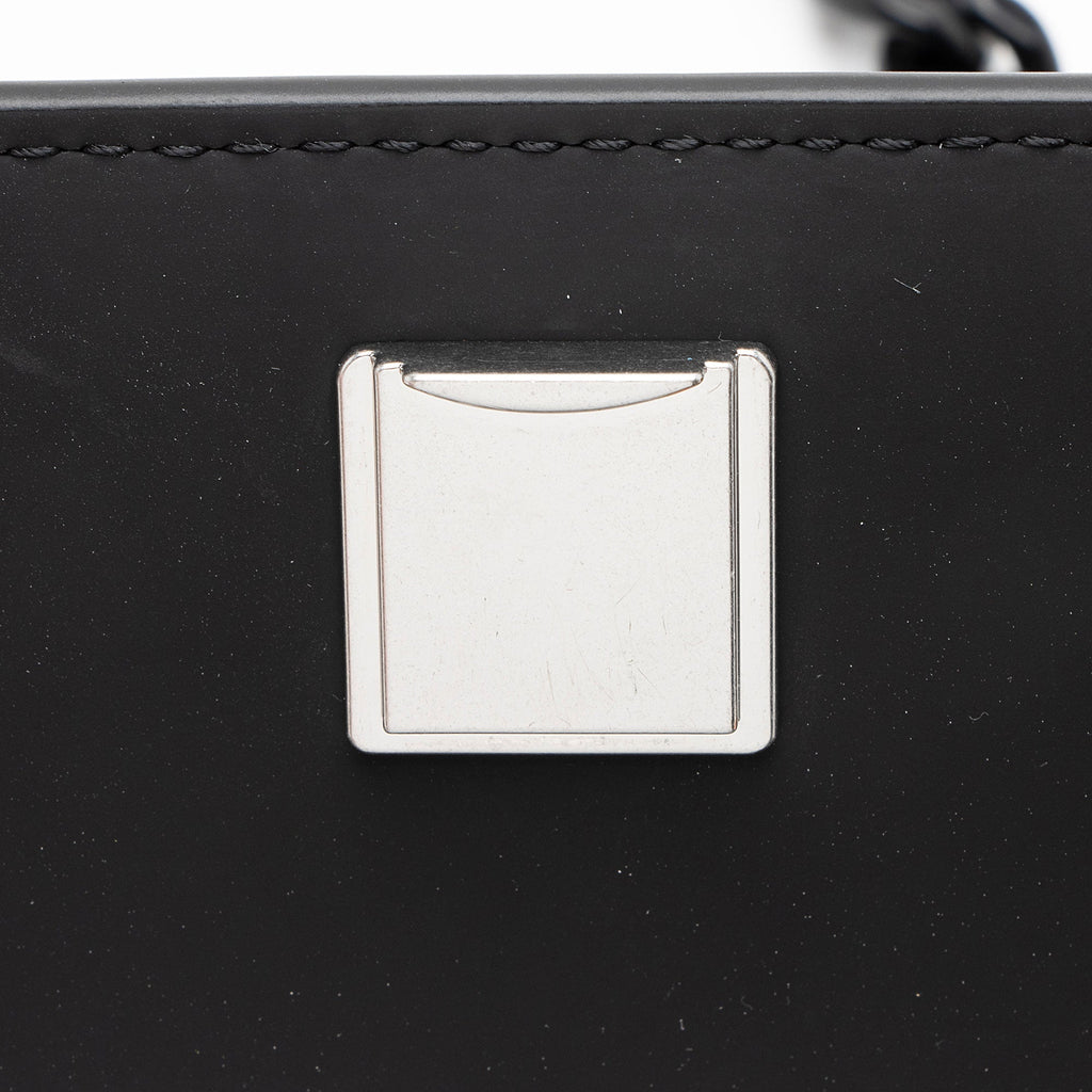 Tory Burch Matte Leather Fleming Small Shoulder Bag