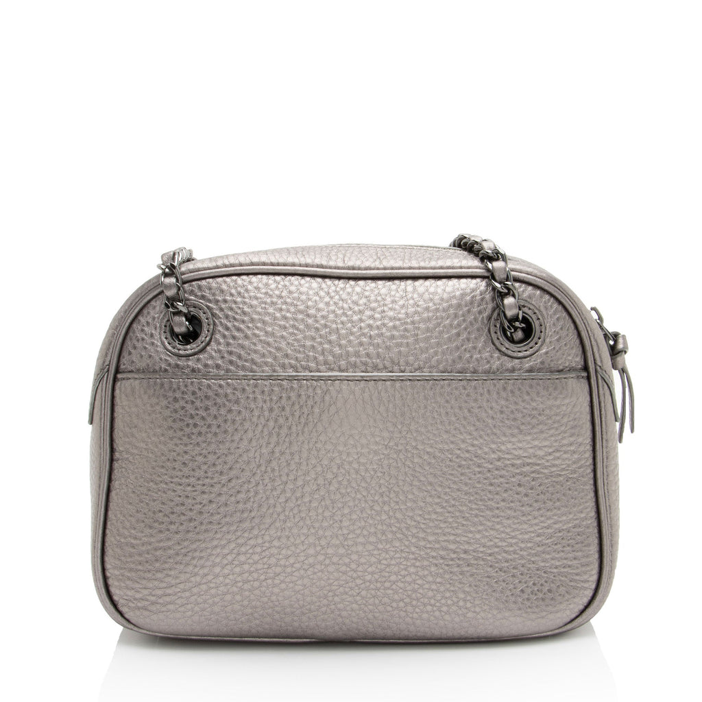 Tory Burch Metallic Leather Thea Chain Crossbody