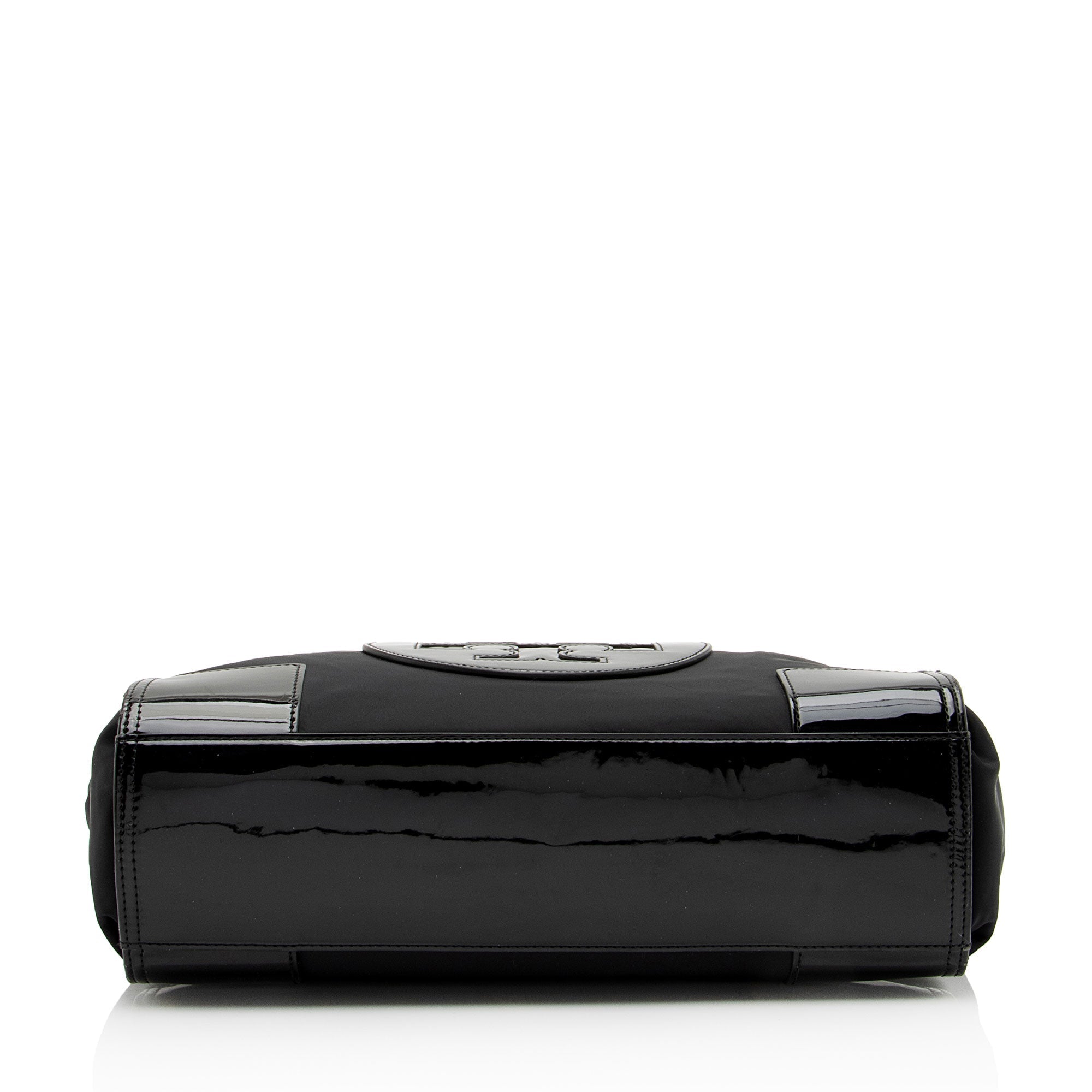 Tory Burch Nylon Patent Leather Ella Tote