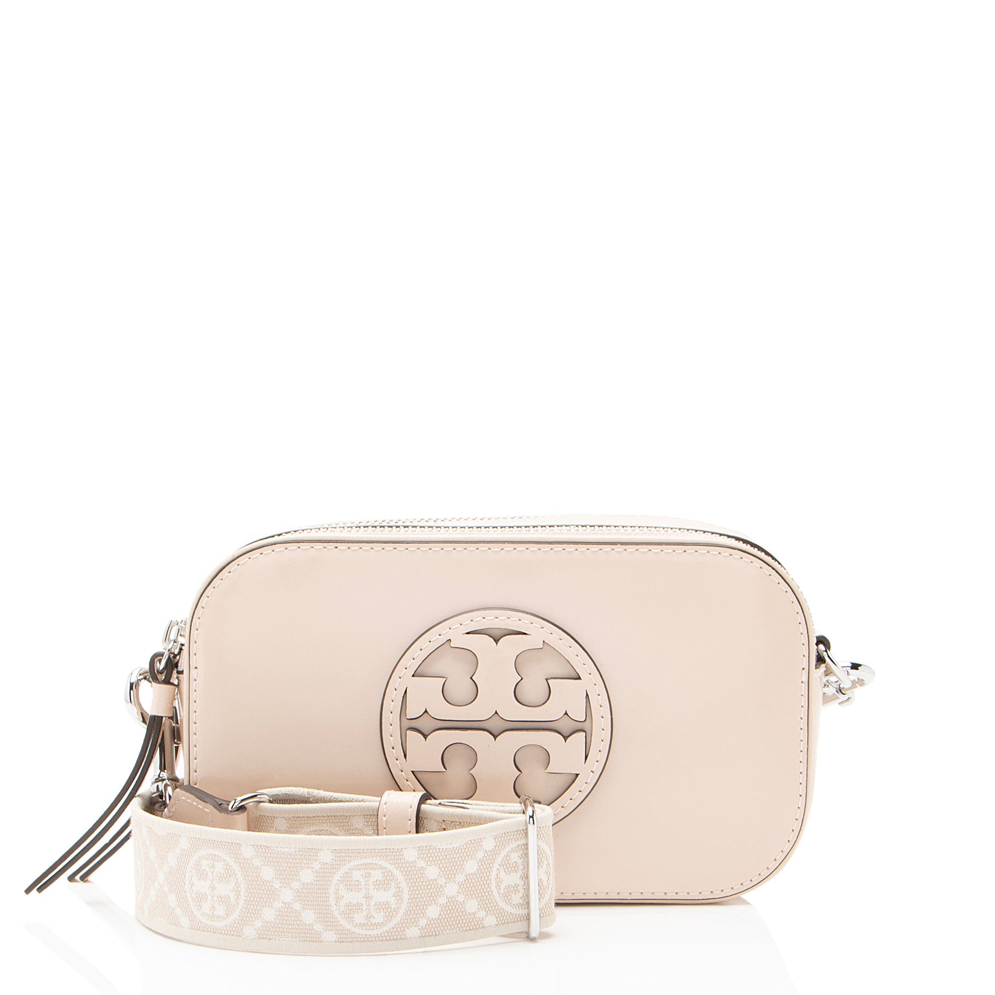 Tory Burch Patent Leather Miller Mini Crossbody