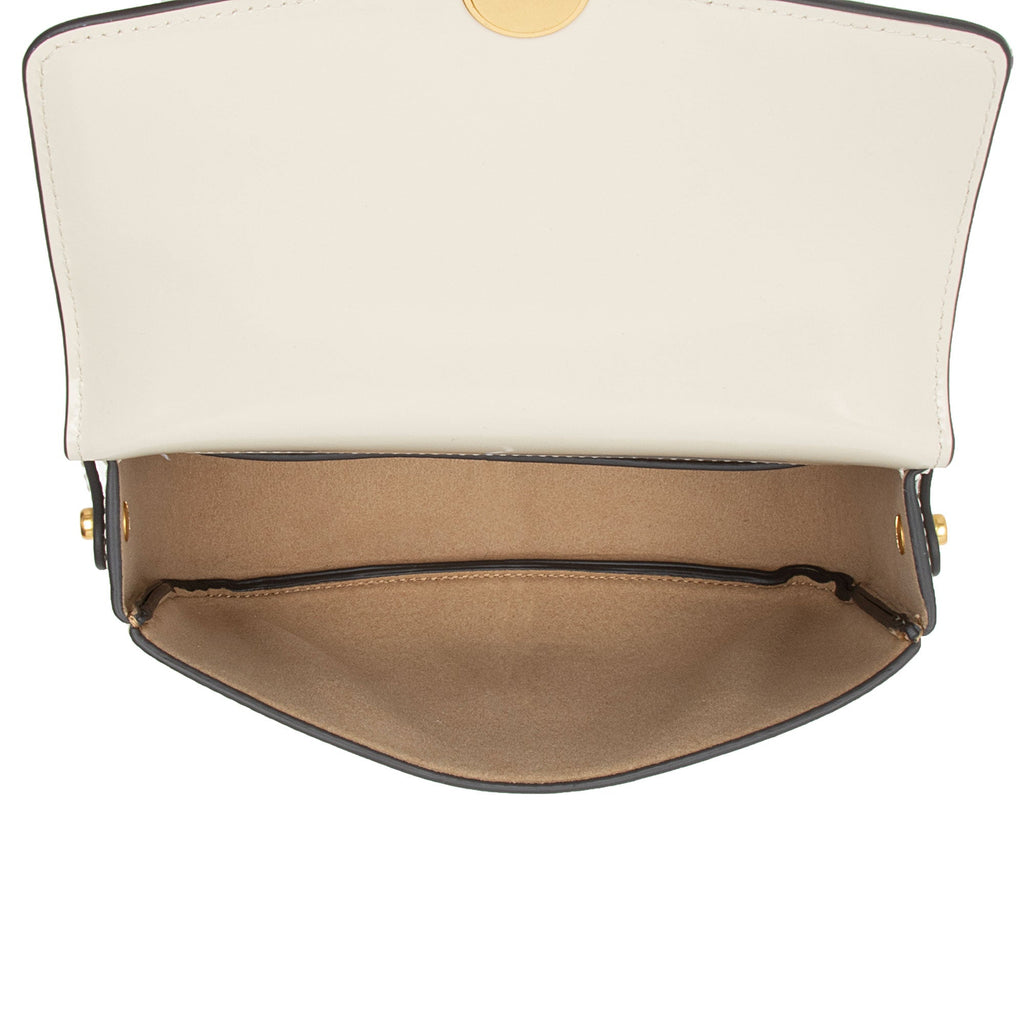 Tory Burch Patent Leather Robinson Convertible Shoulder Bag (SHF-yyx9MY)