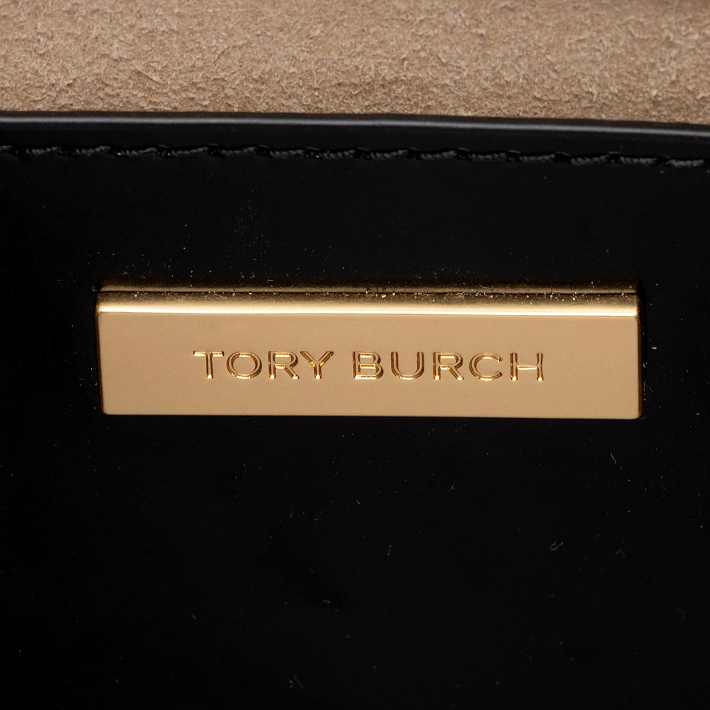Tory Burch Patent Leather Robinson Shoulder Bag
