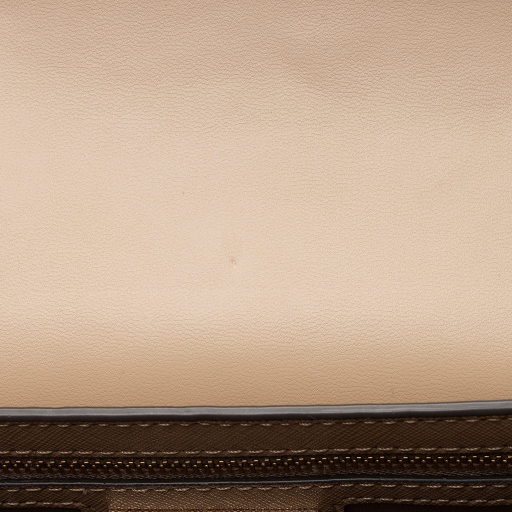 Tory Burch Patent Saffiano Leather Robinson Shoulder Bag