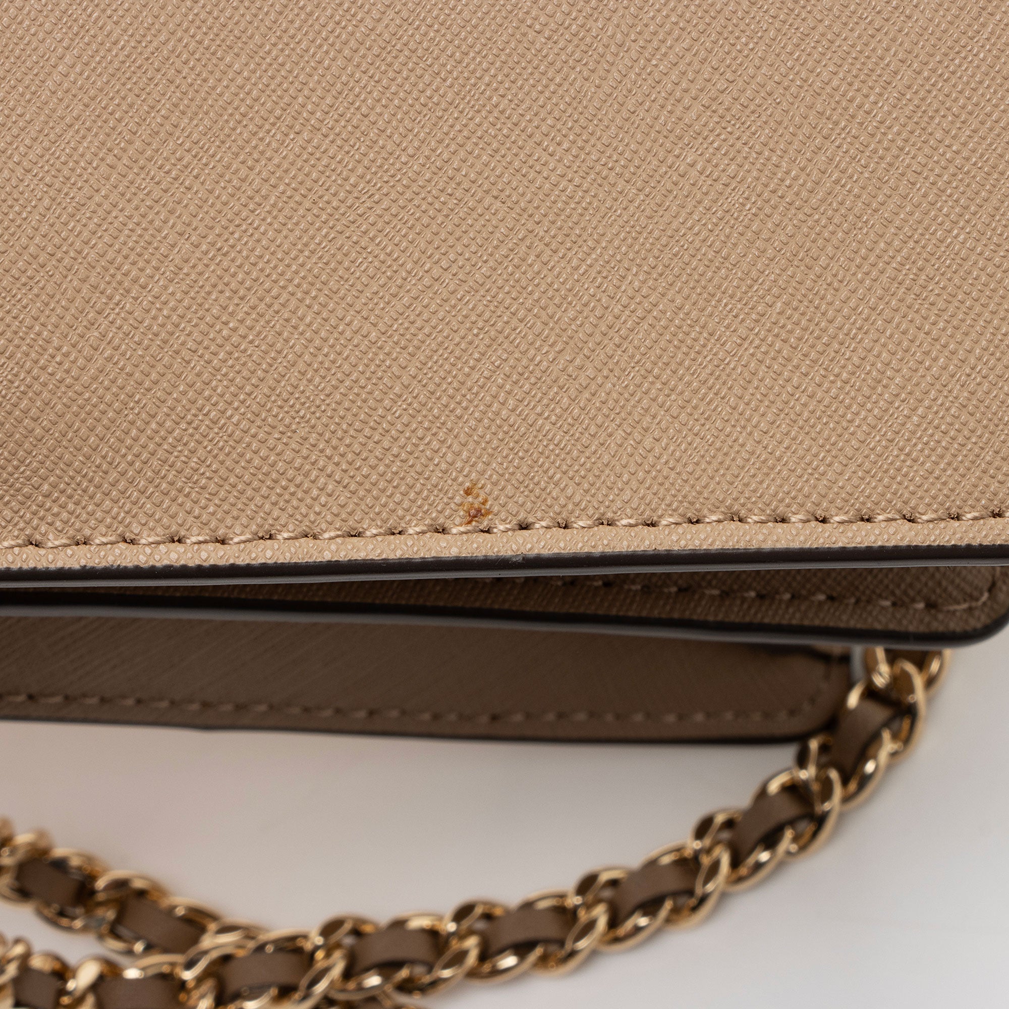 Tory Burch Patent Saffiano Leather Robinson Shoulder Bag