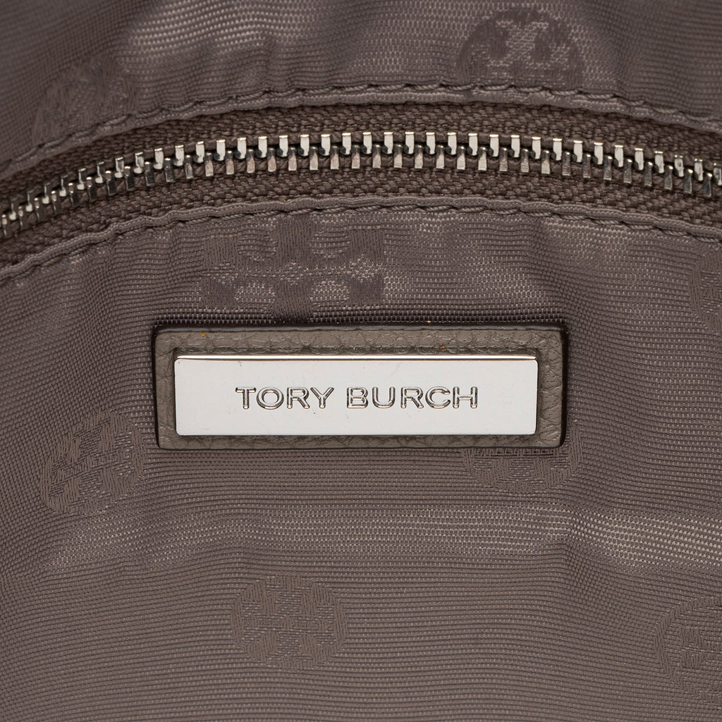 Tory Burch Pebbled Leather Thea Tassel Large Tote