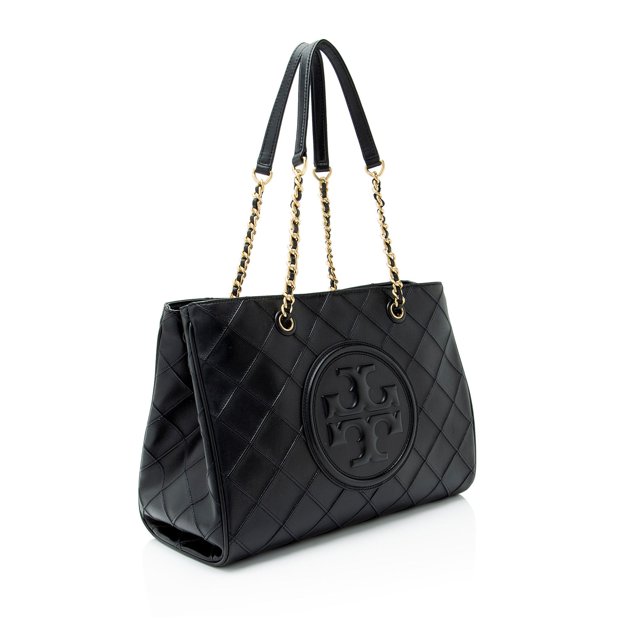 Tory Burch Quilted Leather Fleming Soft Tote