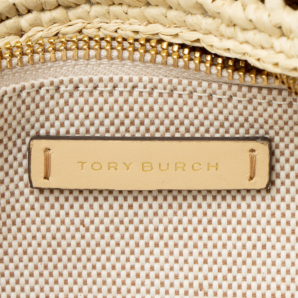 Tory Burch Raffia Miller Mini Crossbody