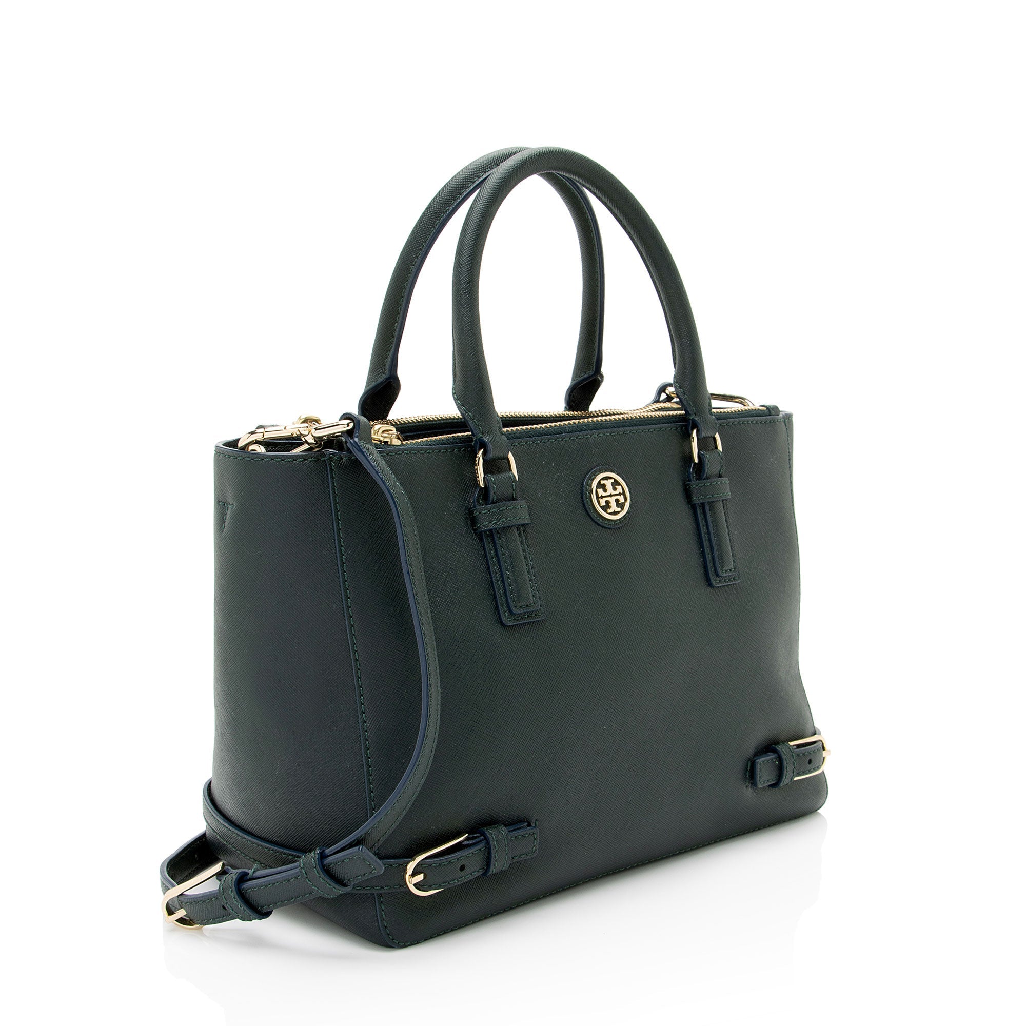 Tory Burch Saffiano Robinson Small Multi Tote