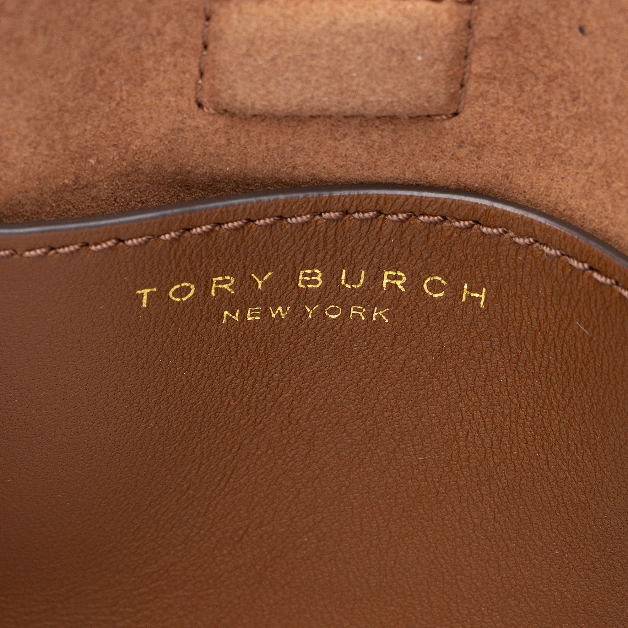 Tory Burch Suede Romy Bucket Bag