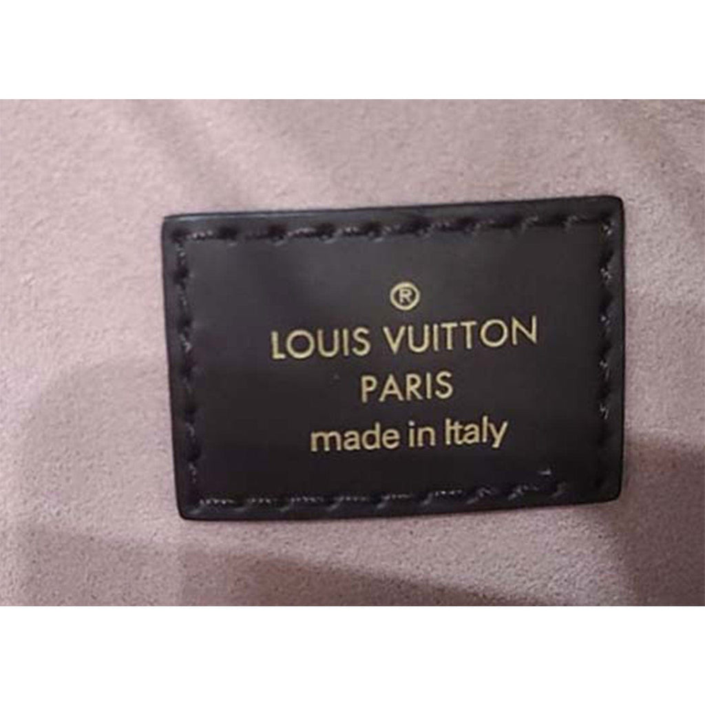 LOUIS VUITTON Brittany Damier Ebene Shoulder Bag Brown