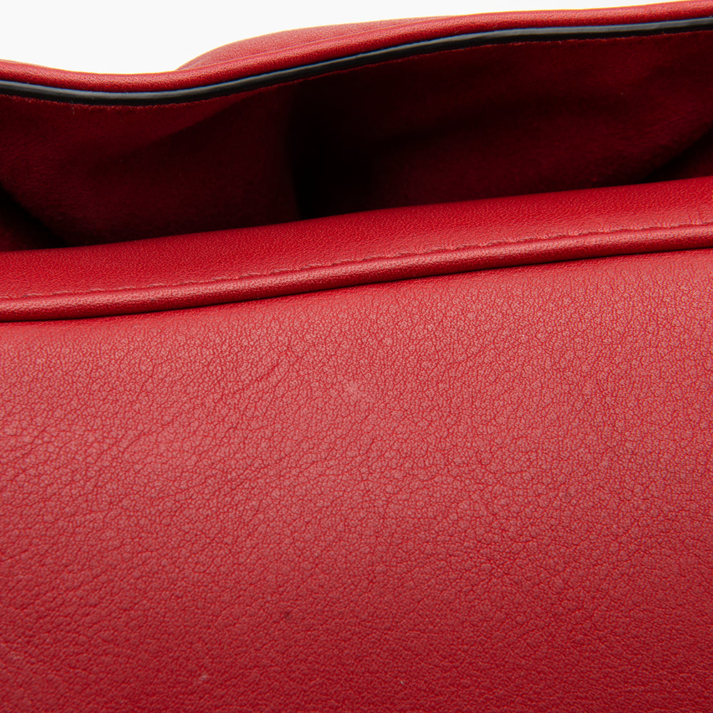 Valentino Calfskin Bloomy Mini Shoulder Bag (SHF-12181)