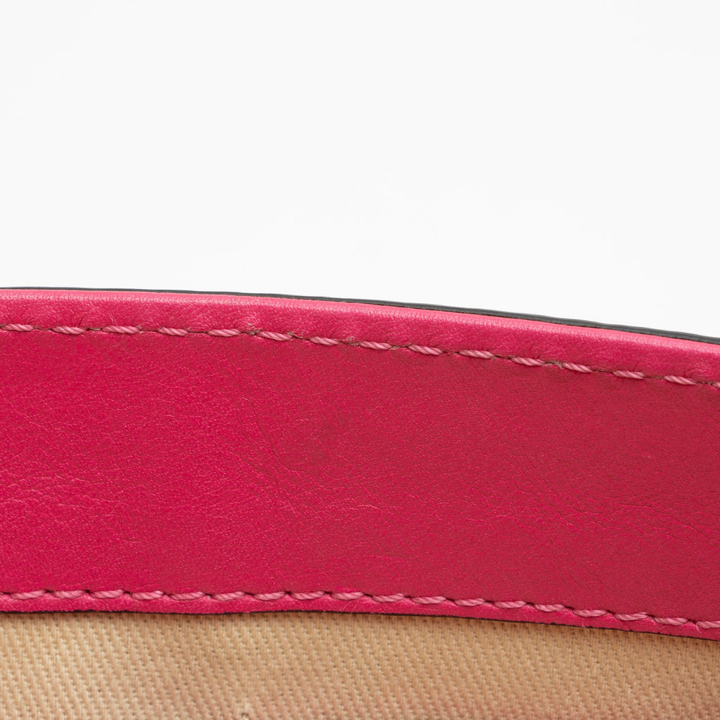 Valentino Calfskin Glam Lock Medium Shoulder Bag (SHF-H9eHek)