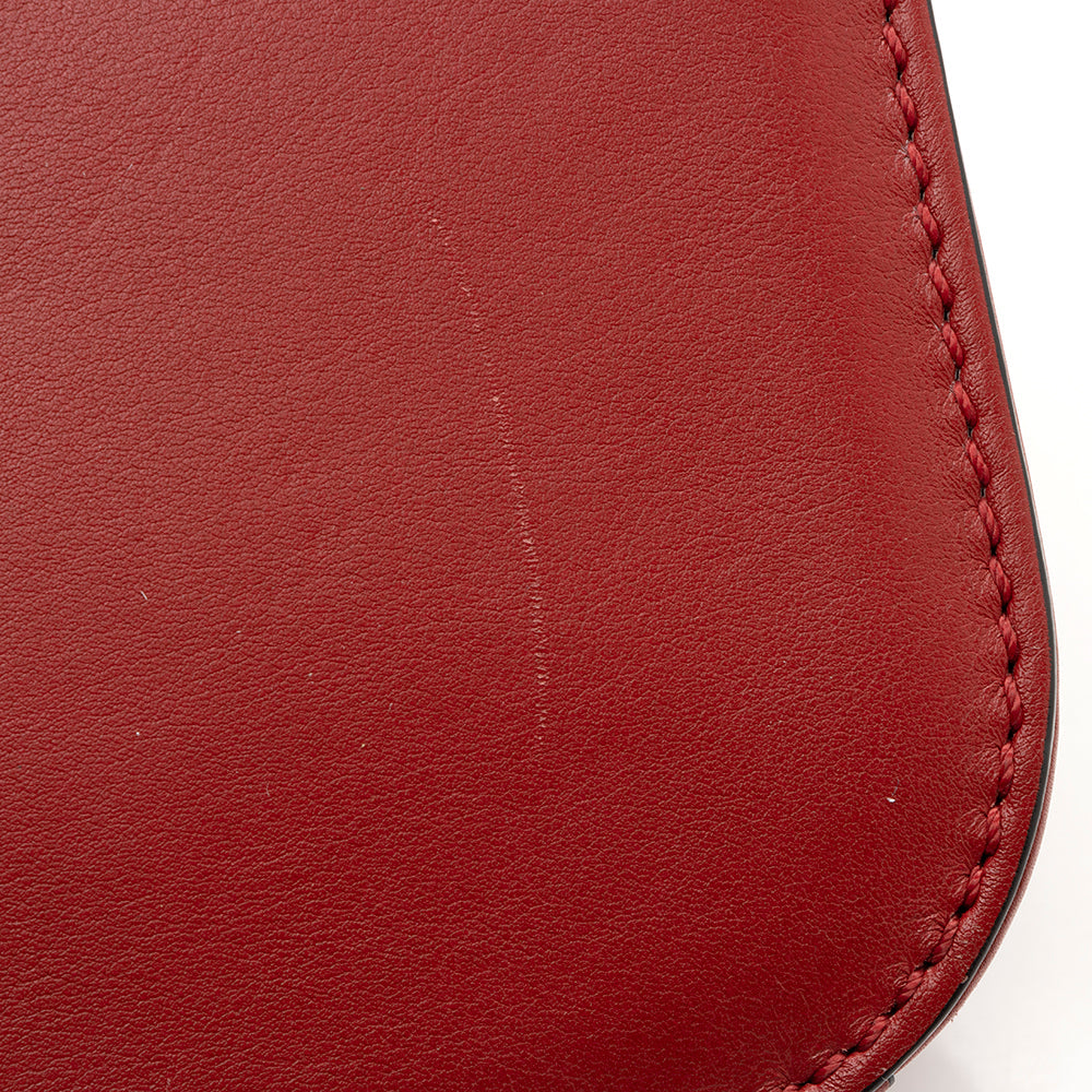 Valentino Calfskin Glam Lock Small Shoulder Bag (SHF-19767)