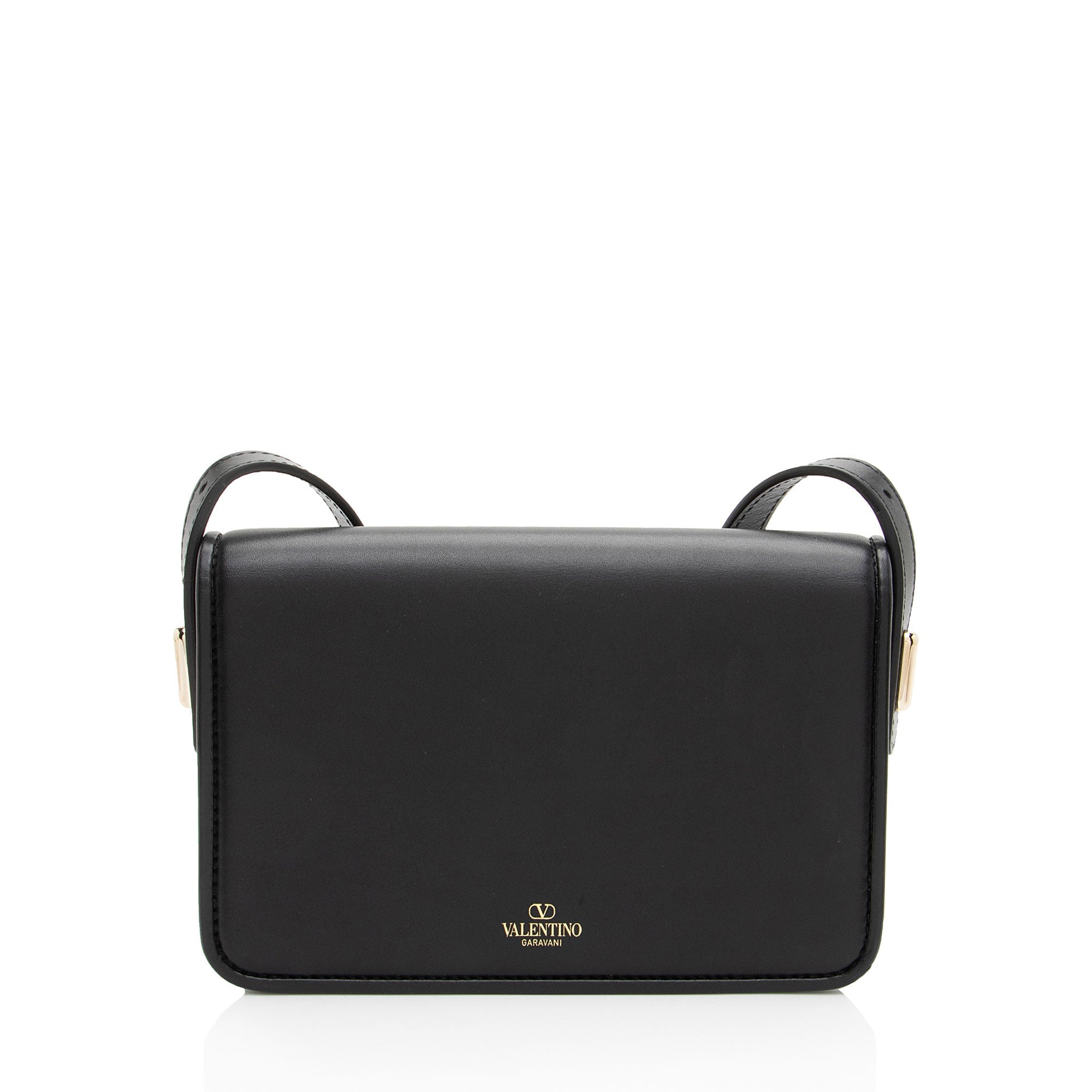 Valentino Calfskin Letter Small Shoulder Bag