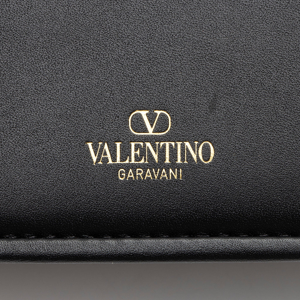 Valentino Calfskin Letter Small Shoulder Bag