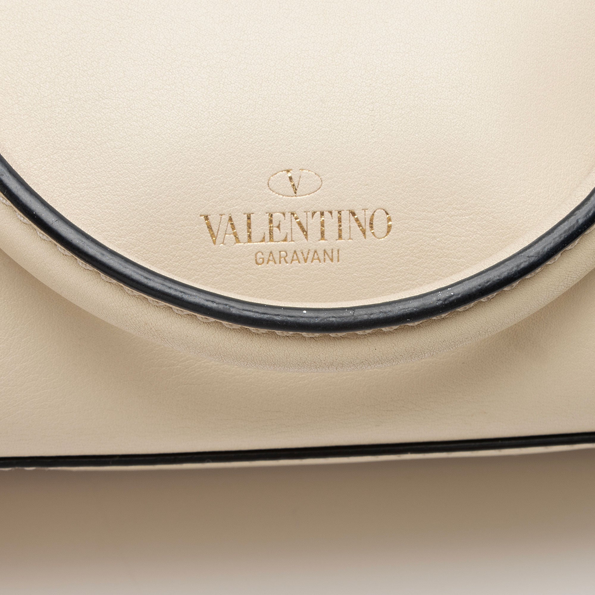 Valentino Calfskin Rockstud Double Handle Mini Tote (SHF-VEoJao)