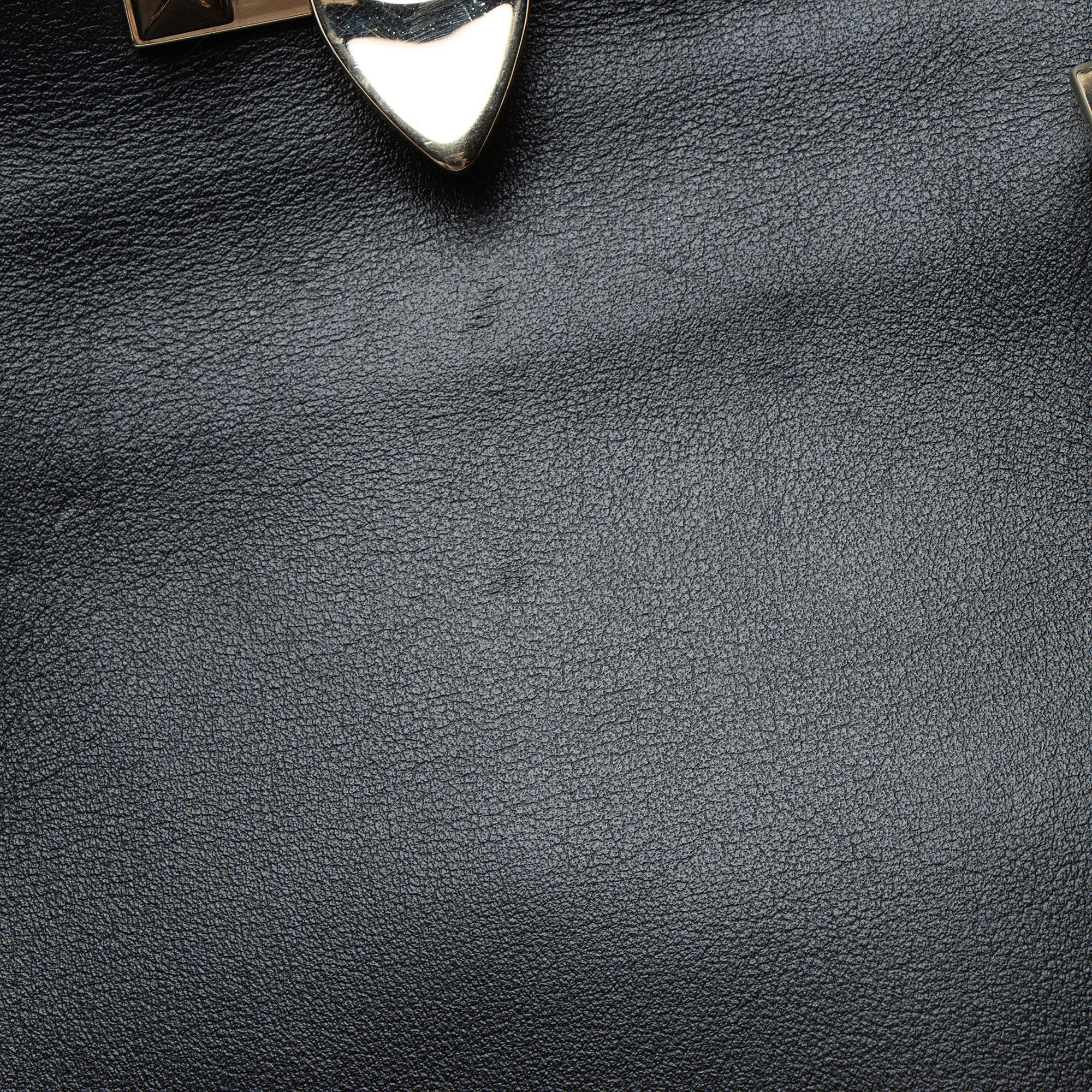 Valentino Calfskin Rockstud Double Handle Small Tote